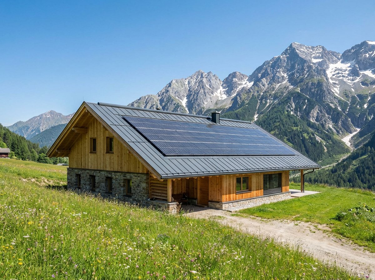 Photovoltaik Berghaus Osttirol