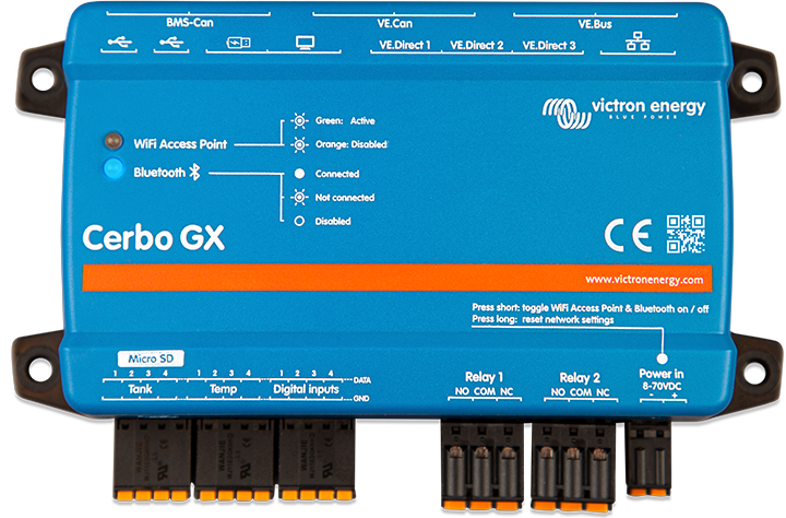 Victron Cerbo GX Monitoring-Zentrale